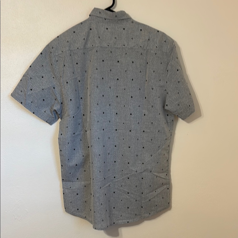 Molokai Surf Co. Gray Casual Button Down Shirt large NWOT - Picture 5 of 6